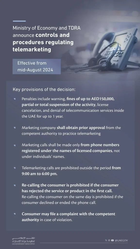 UAE Telemarketing Rules